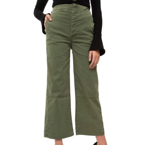 Mother The Cinch Greaser Wide Leg Pants 